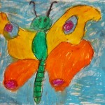 Bartłomiej Górski lat 6 Wiosna-Motyl